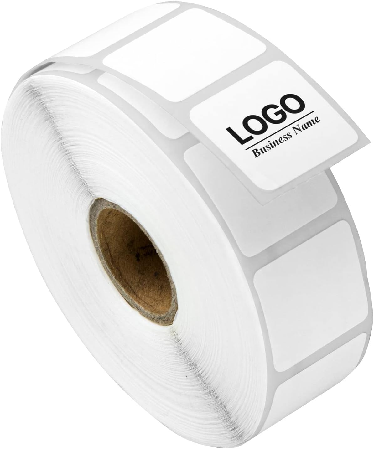 1x1 square direct thermal labels Zebra compatible