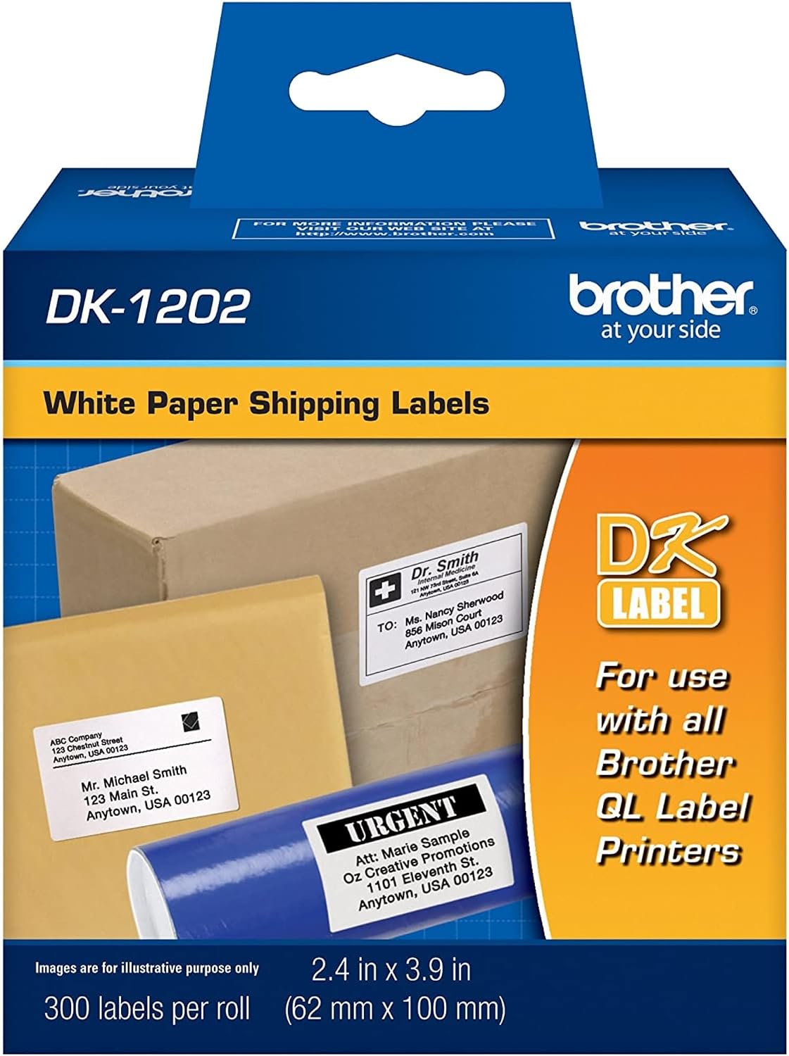 Brother DK-1202 shipping labels
