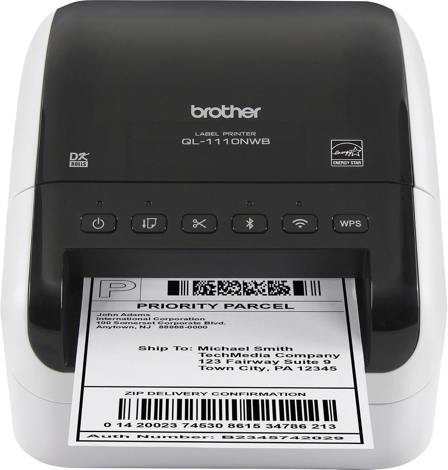 Brother QL-1110NWB wide label printer