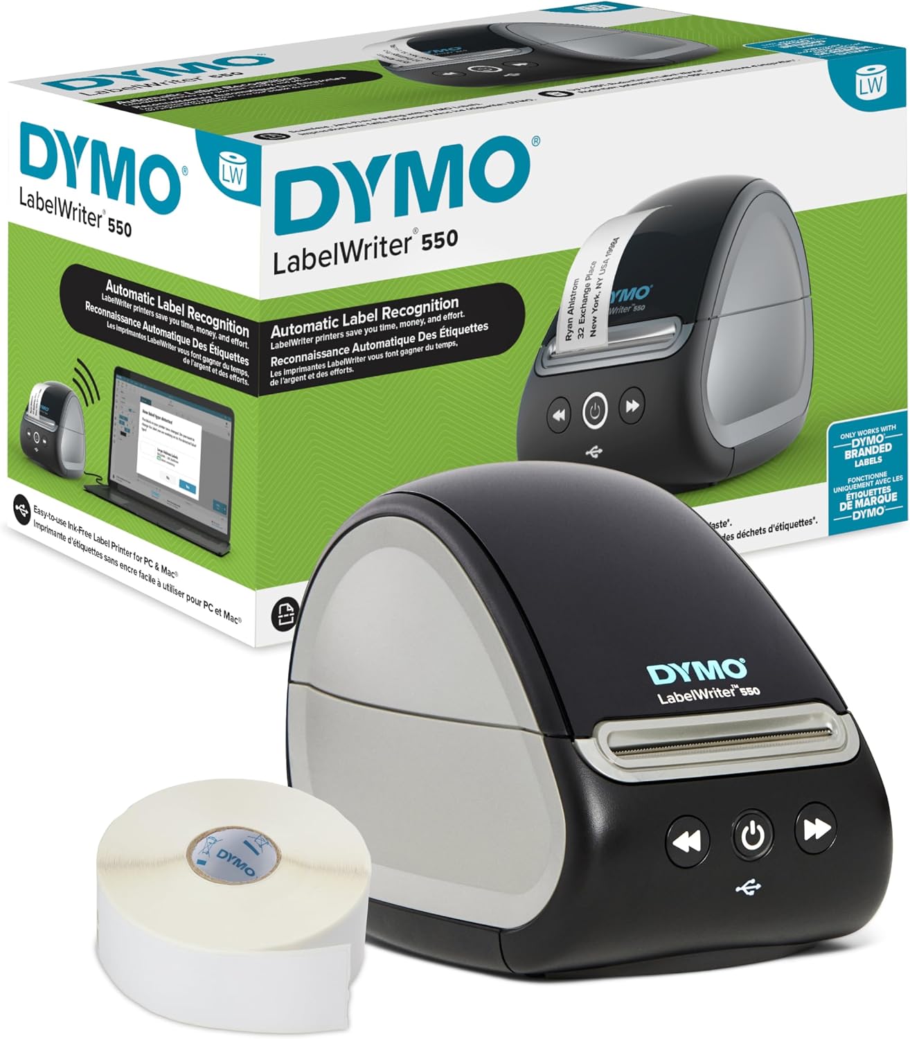 DYMO LabelWriter 550 label printer