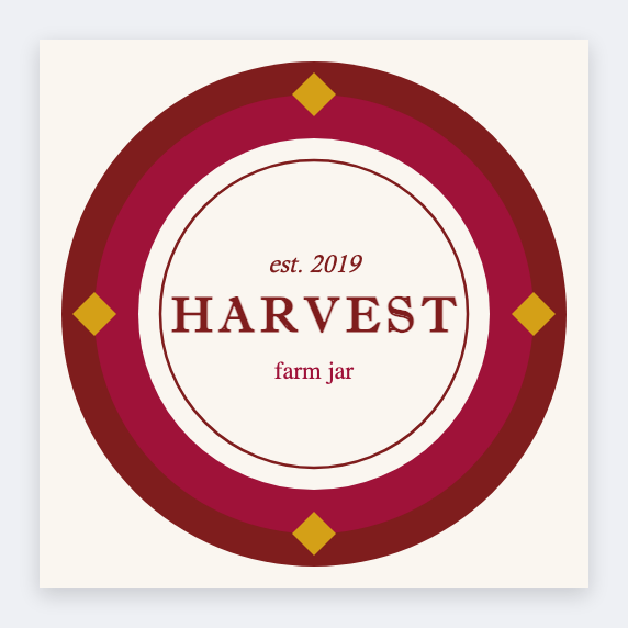 Round harvest seal
