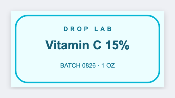 Serum sample from the free label maker